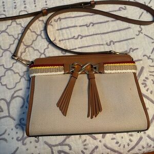 Kate Spade Cream & brownWomen's Crossbody Bag